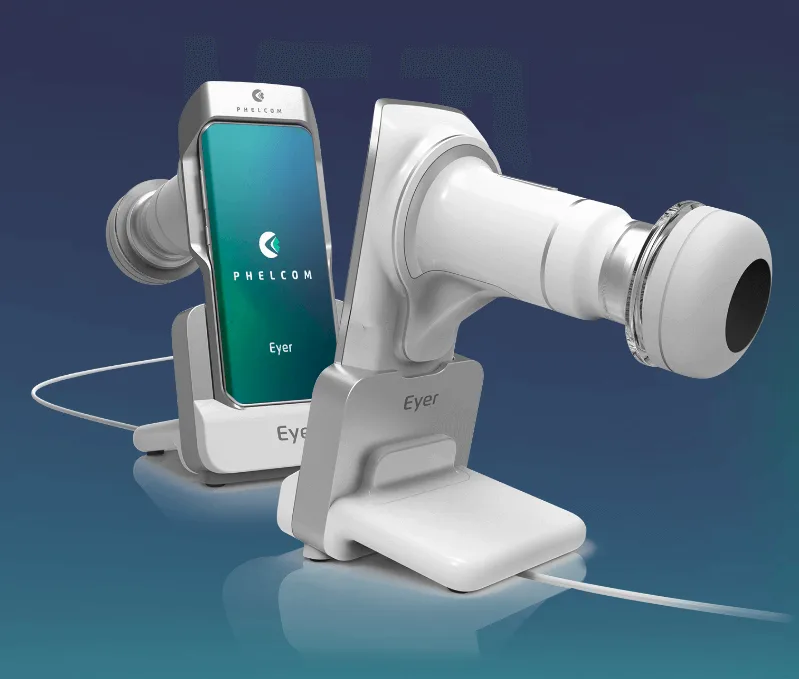 Retinógrafo Portátil Eyer II — Phelcom — Drudi e Almeida